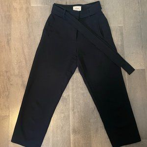 Aritzia Jallade, "Tie-Front" Pant Black Size 2